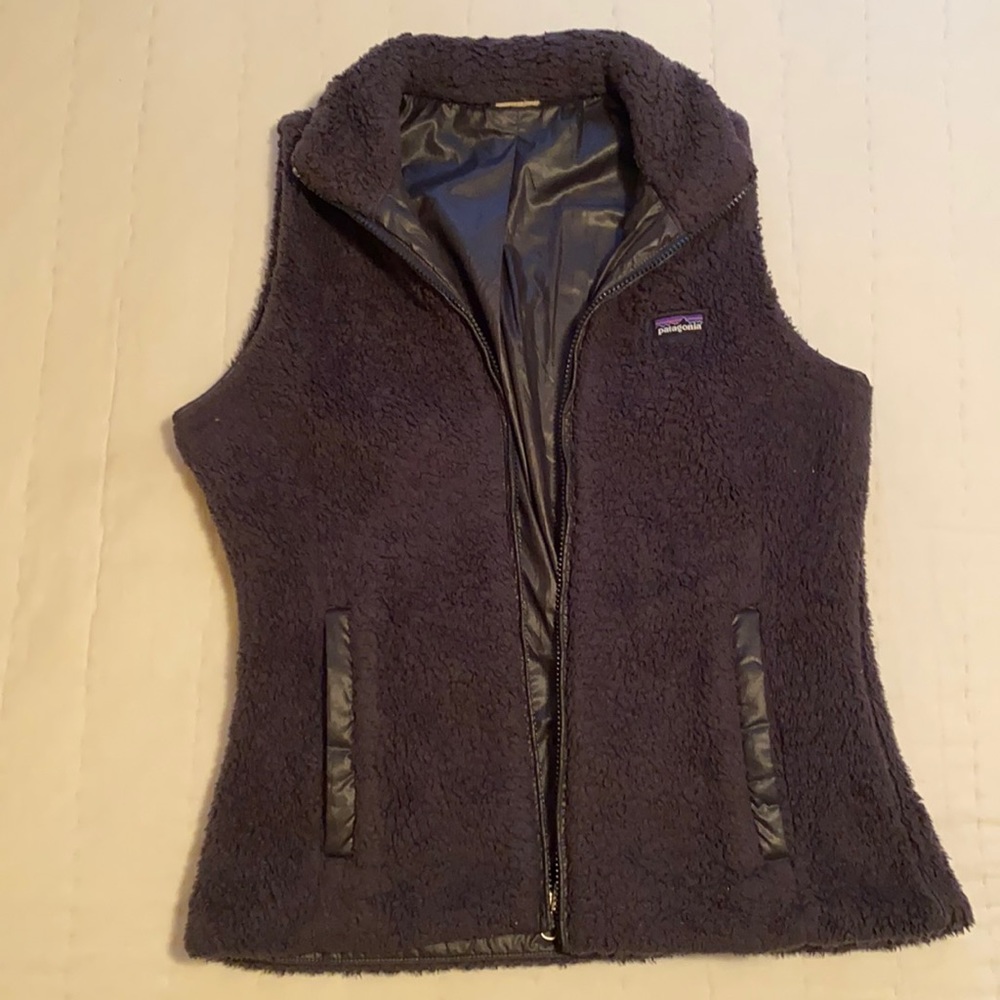 Reversible Patagonia fleece vest